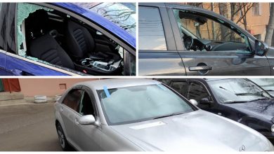Photo of foto, video | Mai multe automobile de pe strada Albișoara au fost deteriorate