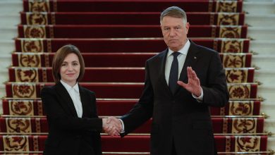 Photo of video | Sandu, după întrevederea cu Iohannis: „Unii au dorit ca R. Moldova să cadă și să instaleze la Chișinău un Guvern marionetă al Kremlinului”