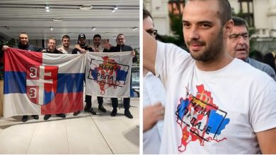 Photo of foto | Șase dintre microbiștii sârbi, întorși înapoi de pe aeroportul Chișinău, membri ai unei grupări extremiste pro-ruse