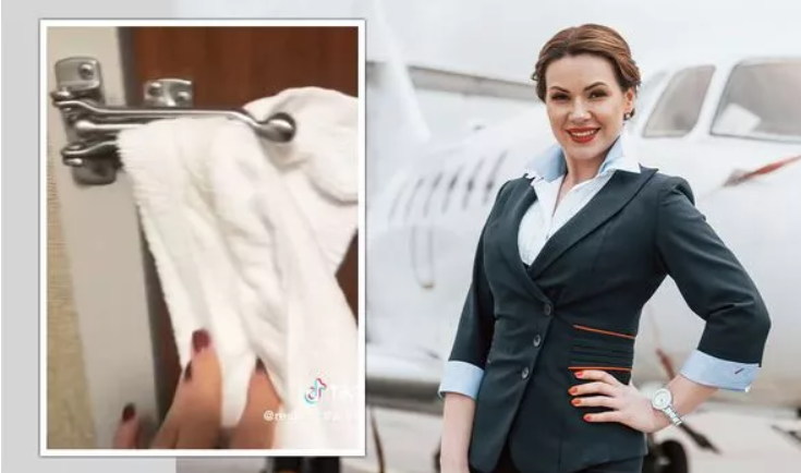 Photo of O însoțitoare de bord îi avertizează pe turiști să lase întotdeauna un prosop lângă ușa hotelului. Care e motivul
