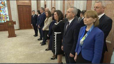 Photo of video | Noul cabinet de miniștri condus de Dorin Recean a depus jurământul