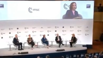 Photo of video | Maia Sandu, declarații la Munchen despre propaganda rusă și neutralitatea R. Moldova: „Ne este greu să ne ocupăm singuri de această problemă”