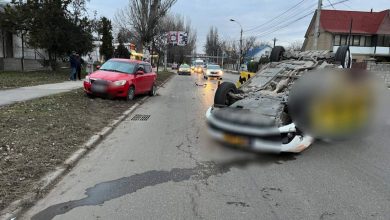 Photo of foto | Mașina unei școli auto, implicată într-un accident în capitală