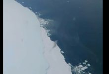 Photo of video | Momentul în care un aisberg uriaș de mărimea Londrei se desprinde de banchiză în Antarctica