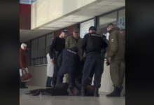 Photo of video | Un tânăr a fost reținut după ce ar fi amenințat cu toporul oamenii de la Autogara Centru din Chișinău