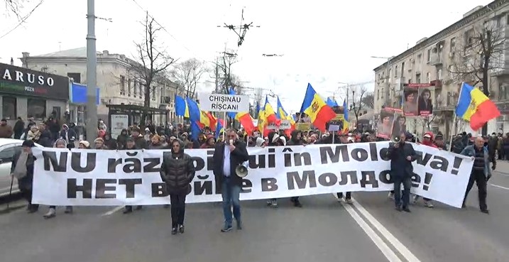 Photo of foto, video, update | Simpatizanții lui Șor, din nou la protest: Persoane reținute și transportul public sistat