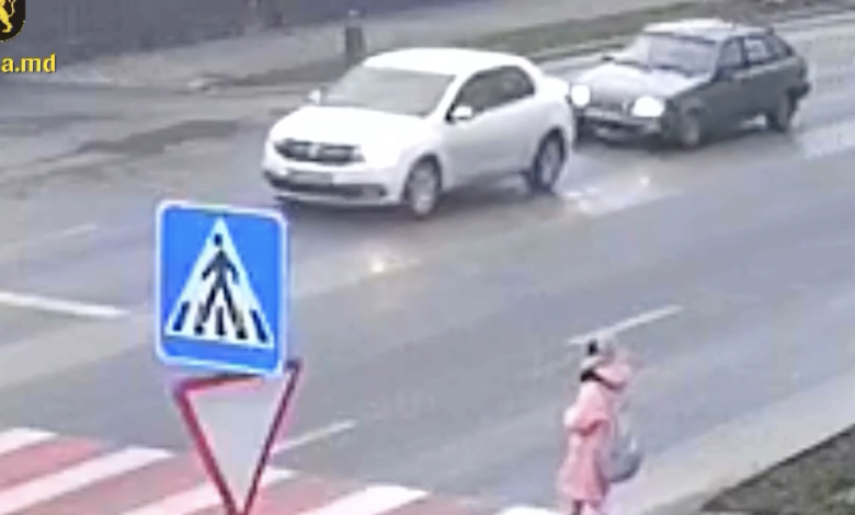 Photo of video | Precizările poliţiei: Șoferul care a fost la un pas de a lovi un copil pe o trecere de pietoni din Orhei era drogat