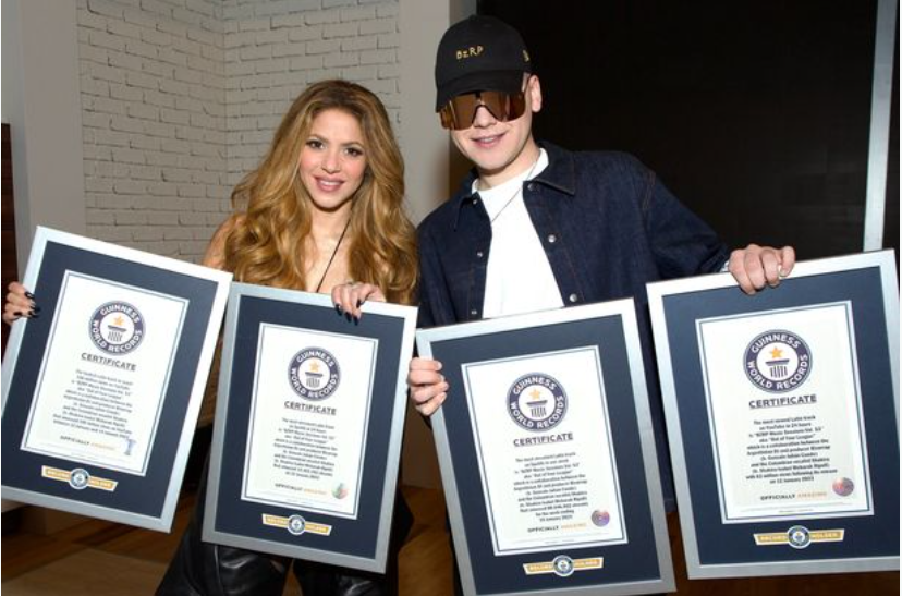 Photo of Shakira doboară 14 recorduri Guinness după lansarea unei piese la adresa fostului soț