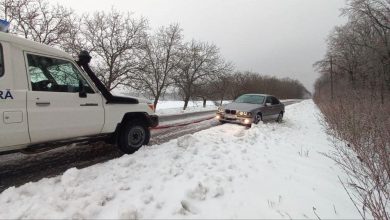 Photo of video, foto | În nordul și vestul țării se circulă în condiții de iarnă. Recomandările Poliției de Frontieră