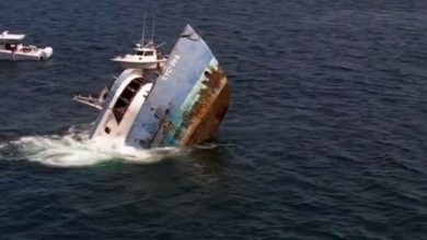 Photo of video | O navă a fost scufundată intenționat în golful Mexic. De ce a fost luată această decizie