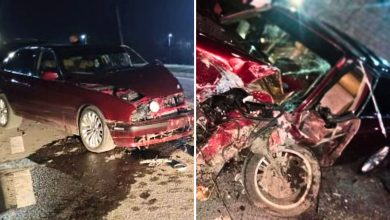 Photo of video | Patru mașini implicate într-un accident la Fălești. Două persoane au ajuns la spital