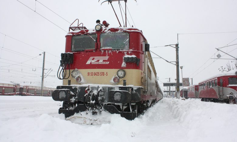 Photo of Trenul de pe ruta Chișinău-București, blocat la granița cu România din cauza zăpezii