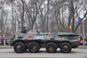 Coloană de tehnică militară din R. Moldova se îndreaptă spre România. Ce spune Ministerul Apărării