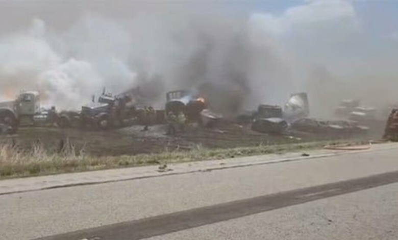 Photo of update, video | Accident în lanţ între 70 de maşini pe o autostradă din SUA. Mai multe persoane au murit