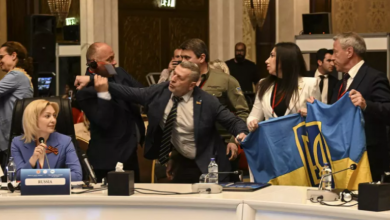 Photo of video | Bătaie între delegațiile ruse și ucrainene prezente la un forum parlamentar în Turcia