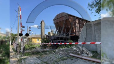 Photo of foto | Accident feroviar la Bălți. Două vagoane a unui tren au deraiat de pe linie