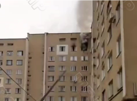 Photo of video | Apartament în flăcări, la Tiraspol. În interior era și un copil