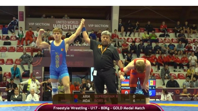Photo of Luptătorul moldovean Alexandru Borș a obținut medalia de aur la Campionatul European