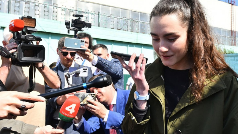 Photo of Rusoaica Sofia Sapega, prietena jurnalistului Roman Protasevici, a fost grațiată