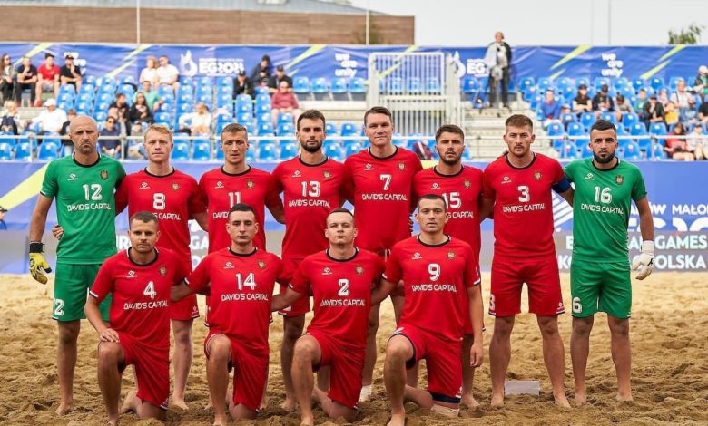 Photo of Echipa națională de fotbal pe plajă a R. Moldova și-a încheiat participarea la Jocurile Europene din Polonia. Ce loc a ocupat