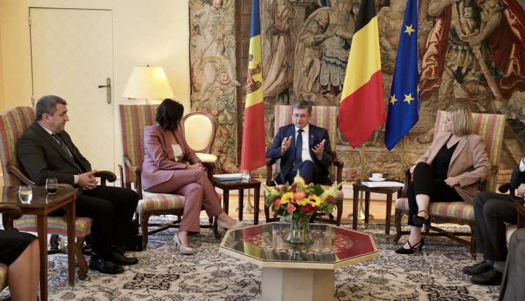 Photo of Igor Grosu s-a întâlnit cu conducerea Parlamentului Regatului Belgian. Pe ce s-au axat discuțiile celor doi