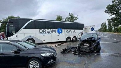 Photo of Accident cu implicarea a două automobile și un autobuz, în apropiere de Chișinău: Cine se face vinovat