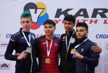 Photo of Medalie de aur și una de bronz pentru R. Moldova la Liga Mondială de tineret Karate K1 din Croația