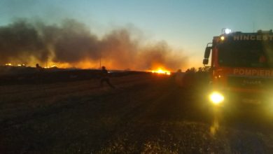 Photo of foto | Hectare întregi de culturi agricole, nimicite de flăcări: Au fost distruse în totalitate și un tractor cu o combină de balotare