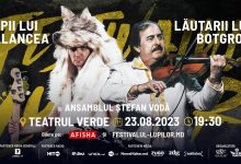 Photo of Festivalul Lupilor invită pe 23 august iubitorii de natură și de muzică tradițională la Teatrul Verde