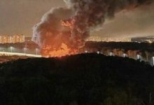 Photo of foto, video | Incendiu uriaș lângă reședința lui Vladimir Putin