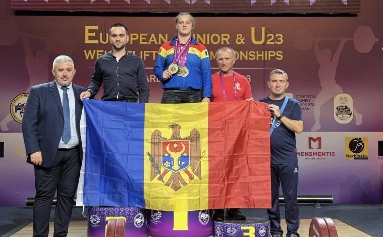 Photo of Moldoveanca Alexandrina Ciubotaru a obținut aurul la Campionatul European de Haltere