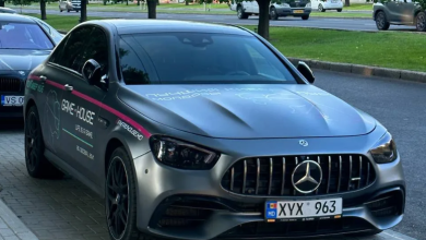 Photo of video | Un Mercedes de lux, care ar costa 120 000 de euro, furat dintr-o parcare din Chișinău
