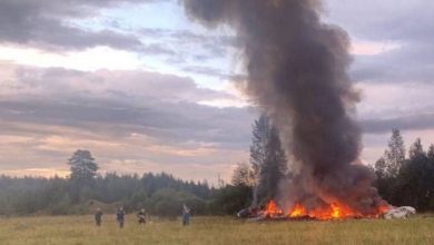 Photo of foto, video | Evgheni Prigojin a murit, după ce avionul în care se afla s-a prăbuşit. Momentul în care se aud exploziile și aeronava cade