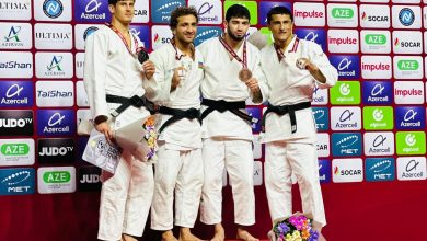 Photo of Judocanii Petru Pelivan și Denis Vieru au urcat pe podium la Grand Slam-ul de la Baku