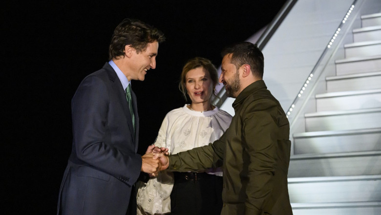 Photo of După SUA, Zelenski a ajuns în Canada împreună cu soția sa. Trudeau i-a promis sprijin „atâta timp cât va fi nevoie”