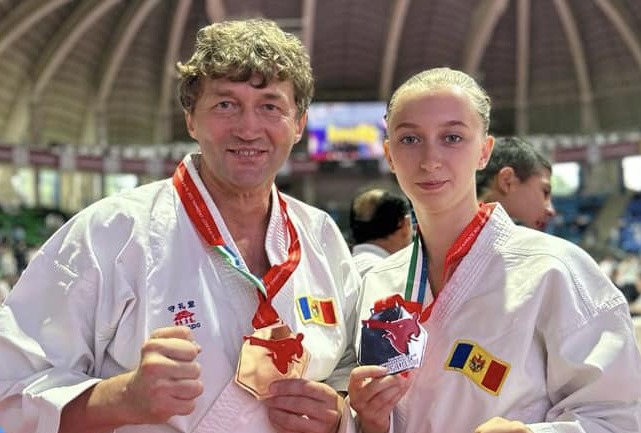 Photo of Sportivul moldovean Oleg Abalin a cucerit medalia de aur în cadrul Mondialului Master Kumite de Karate