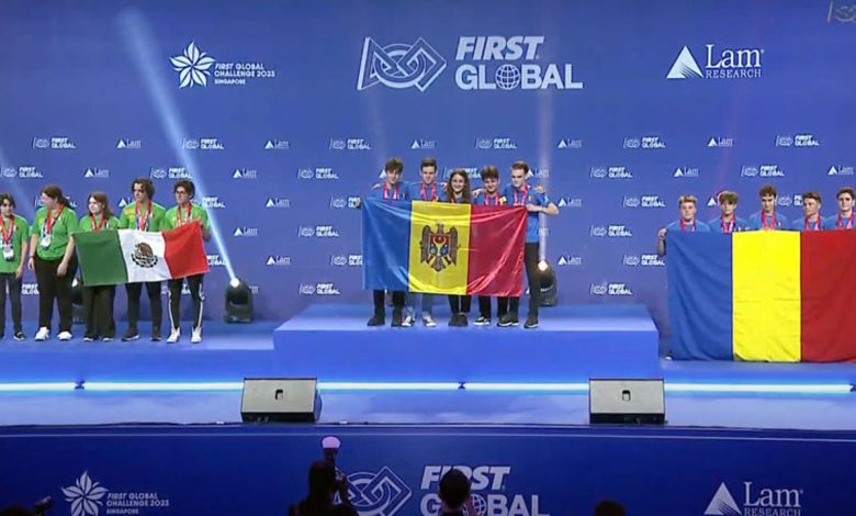 Photo of Reprezentanții Republicii Moldova au cucerit aur și argint la concursul mondial de robotică FIRST Global Challenge 2023