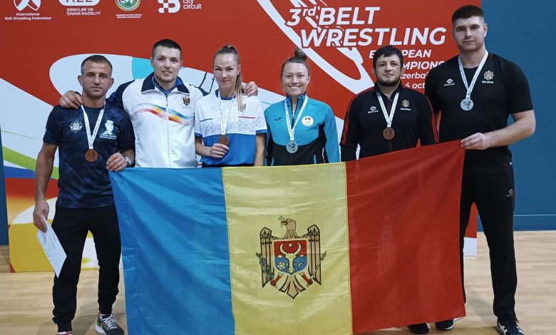 Photo of foto | Sportivii moldoveni au obținut două medalii de argint și patru de bronz la Campionatul European de lupte la brâu