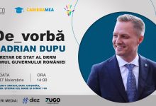 Photo of Adrian Dupu, secretar de stat român, vine în dialog direct cu tinerii din R. Moldova. Cum poți participa