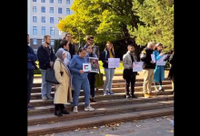 Photo of video | Manifestație de susținere a Palestinei la Chișinău și reacția Comunității Evreiești