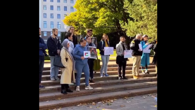 Photo of video | Manifestație de susținere a Palestinei la Chișinău și reacția Comunității Evreiești