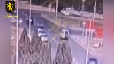 Photo of video | Tragicul accident de lângă aeroport: Momentul coliziunii dintre motocicletă și mașina INSP
