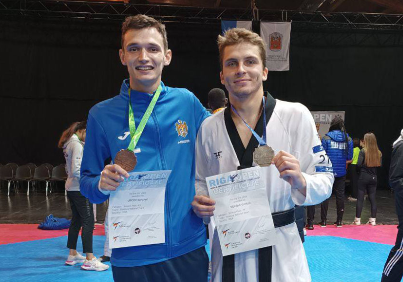 Photo of Doi moldoveni, medaliați la Competiția Internațională de Taekwondo G-1 Riga Open