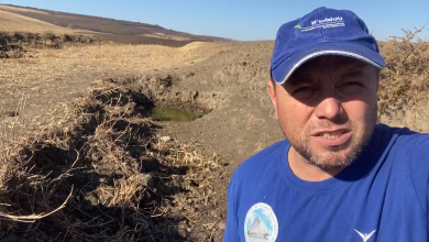 Photo of video | Lac din sudul R. Moldova, secat complet. Un fermier acuză autoritățile de inacțiune