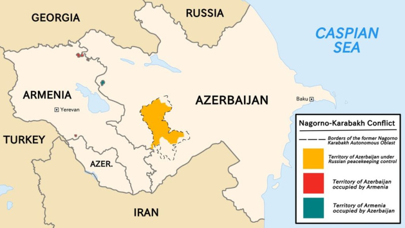 Photo of Președintele Aliev a ridicat steagul Azerbaidjanului în Nagorno-Karabah, regiune care era populată majoritar de armeni
