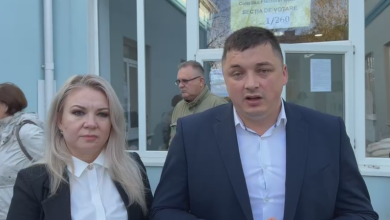 Photo of video | Candidatul partidului PACE, Constantin Butucel, a mers la secția de votare, dar nu a putut vota