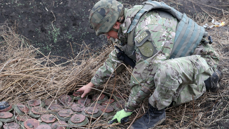 Photo of Peste 260 de civili au murit în Ucraina din cauza minelor terestre. Autoritățile estimează că o treime din țară este minată