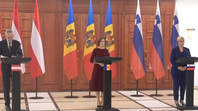 Photo of video | Președinții Austriei și Sloveniei: „Suntem aici ca să susținem R. Moldova în calea ei europeană”. Anunțul făcut de cei doi oficiali europeni
