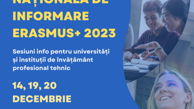 Photo of Oficiul Național Erasmus+ a lansat Campania națională de informare. Cine poate participa la eveniment