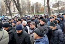 Photo of video | Protest în fața Parlamentului: Veterani de pe Nistru cer majorări de pensii și alocații